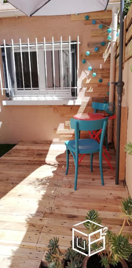 Le Cabanon Du Pas Du Loup - Studio Climatise Rdc - Proche Mer La Seyne-sur-Mer Eksteriør billede